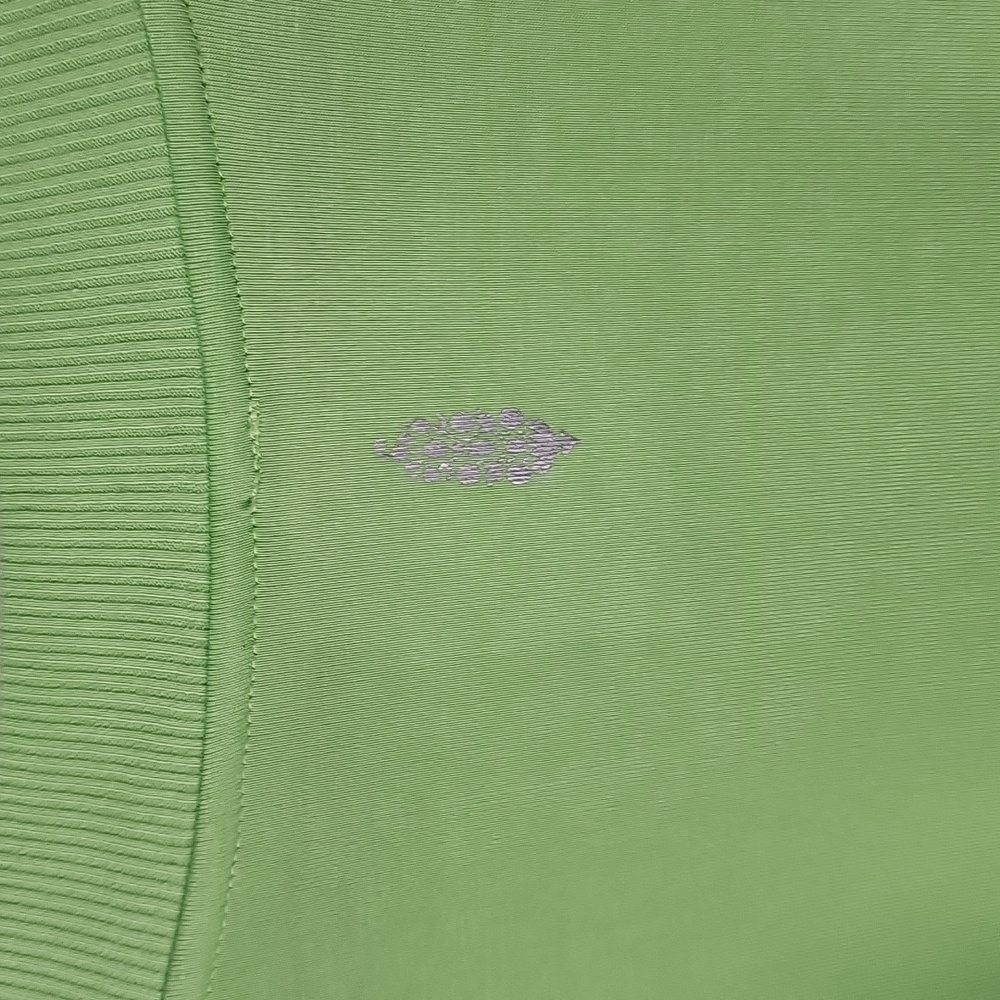 Free People Movement Lime‎ Green Crew Neck Long Sleeve Oversized Top - Picture 8 of 10